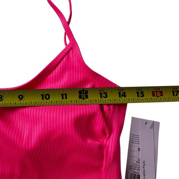 Wild Fable Pink Removable Pads Crop Top Women's Size Small NWT | 38-3 - Picture 7 of 7